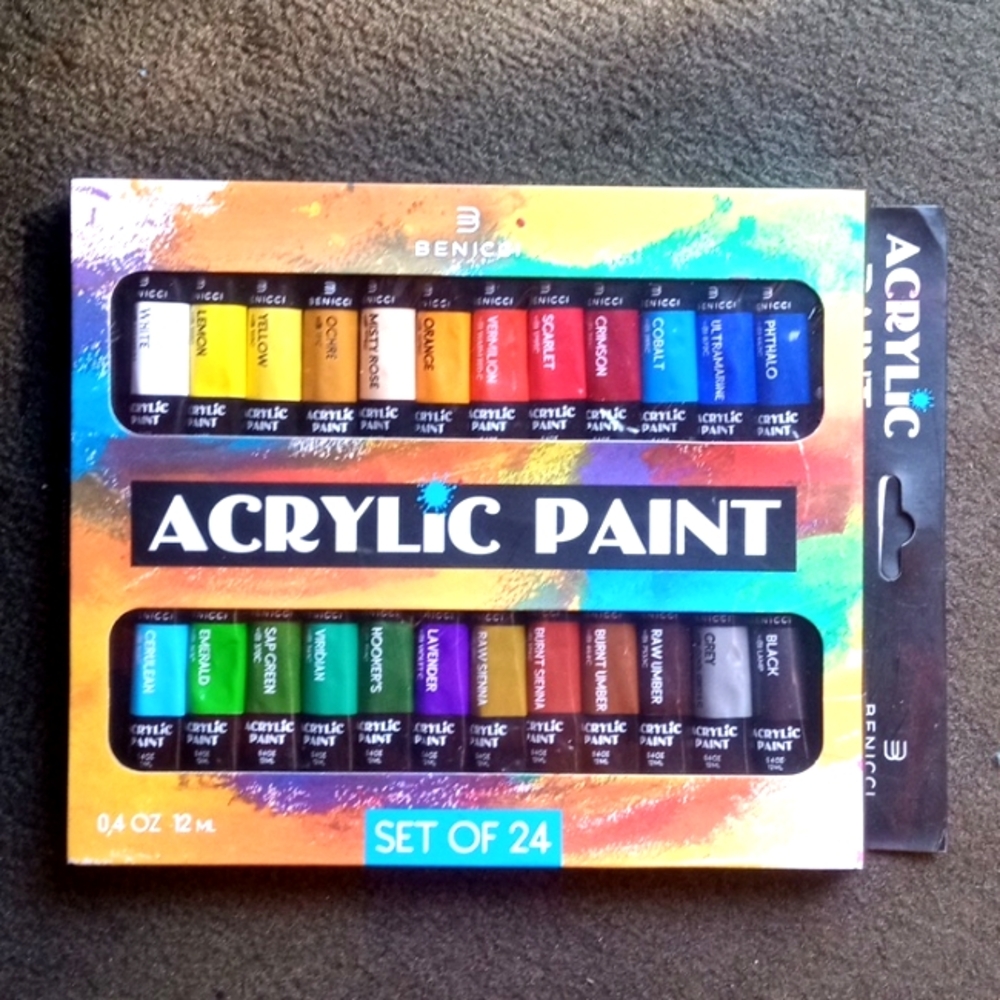 New Acrylic Paints 🎨